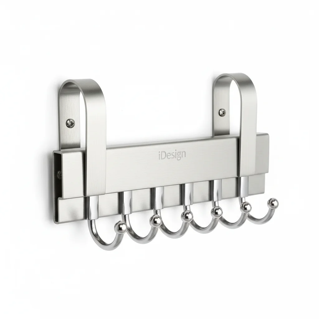 iDesign Over the Door Hook Rack image 3