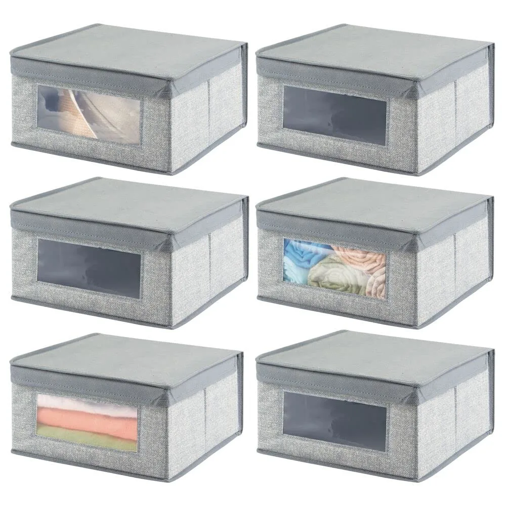 mDesign Fabric Closet Organizer image 3