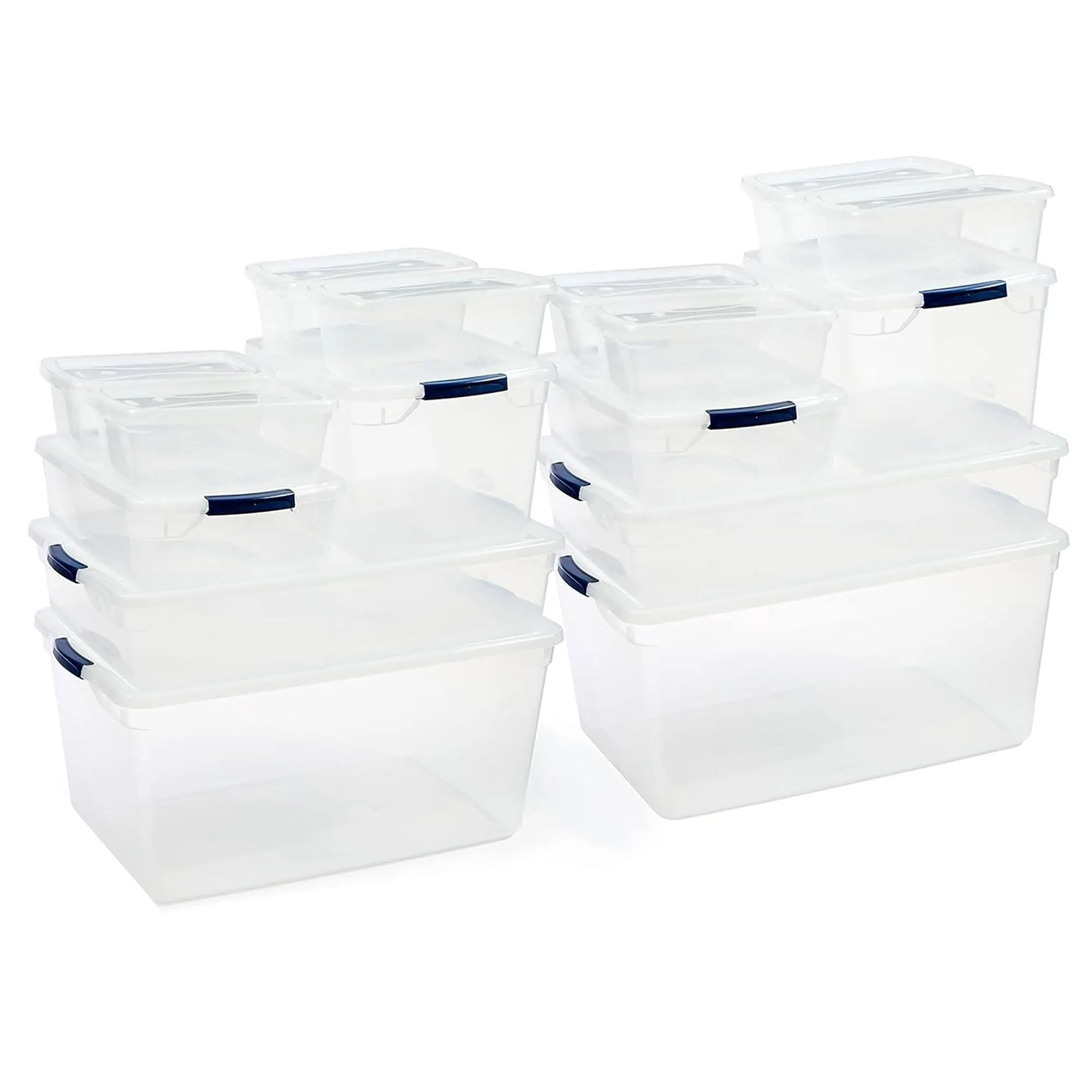 Rubbermaid Cleverstore Clear Bins image 2