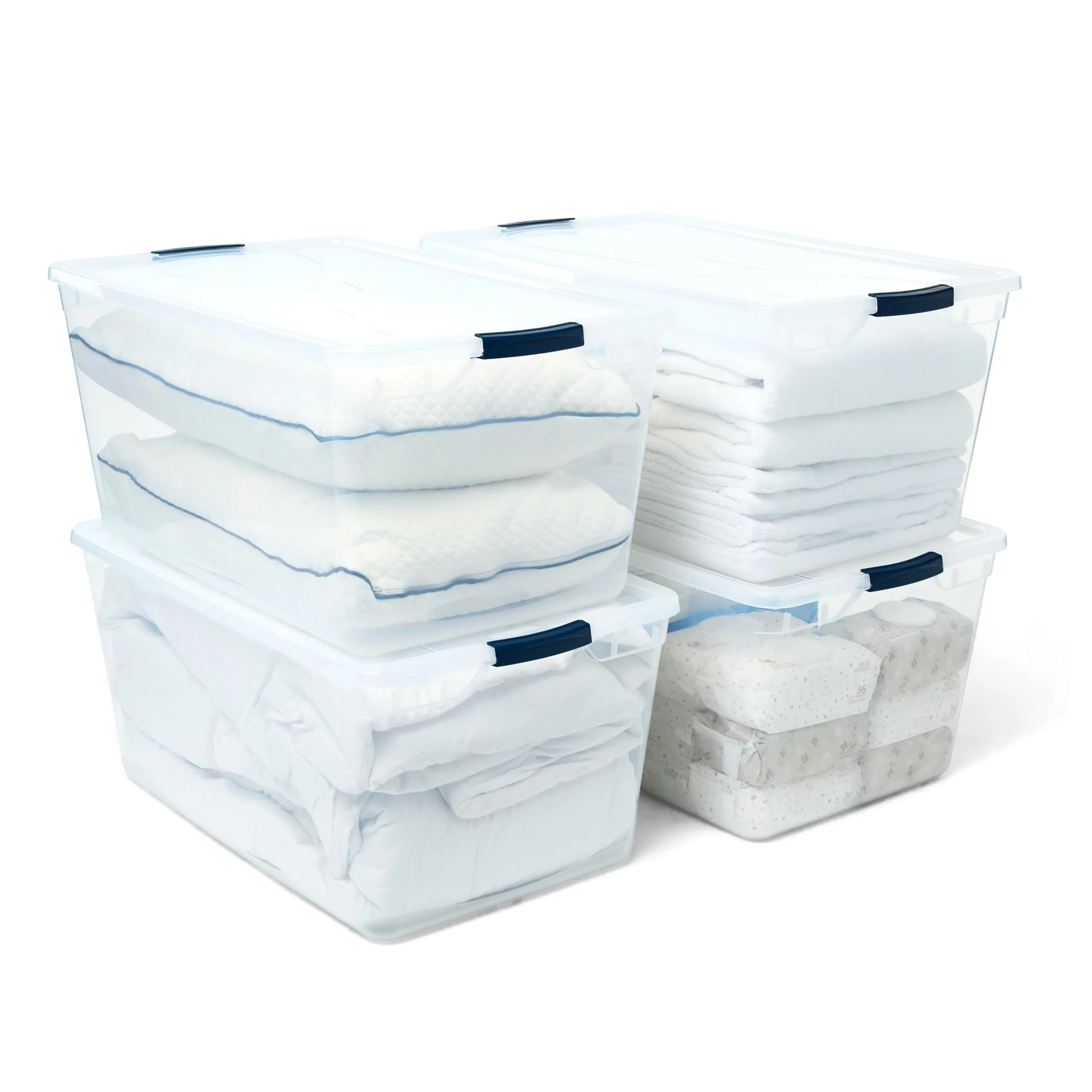 Rubbermaid Cleverstore Clear Bins image 3