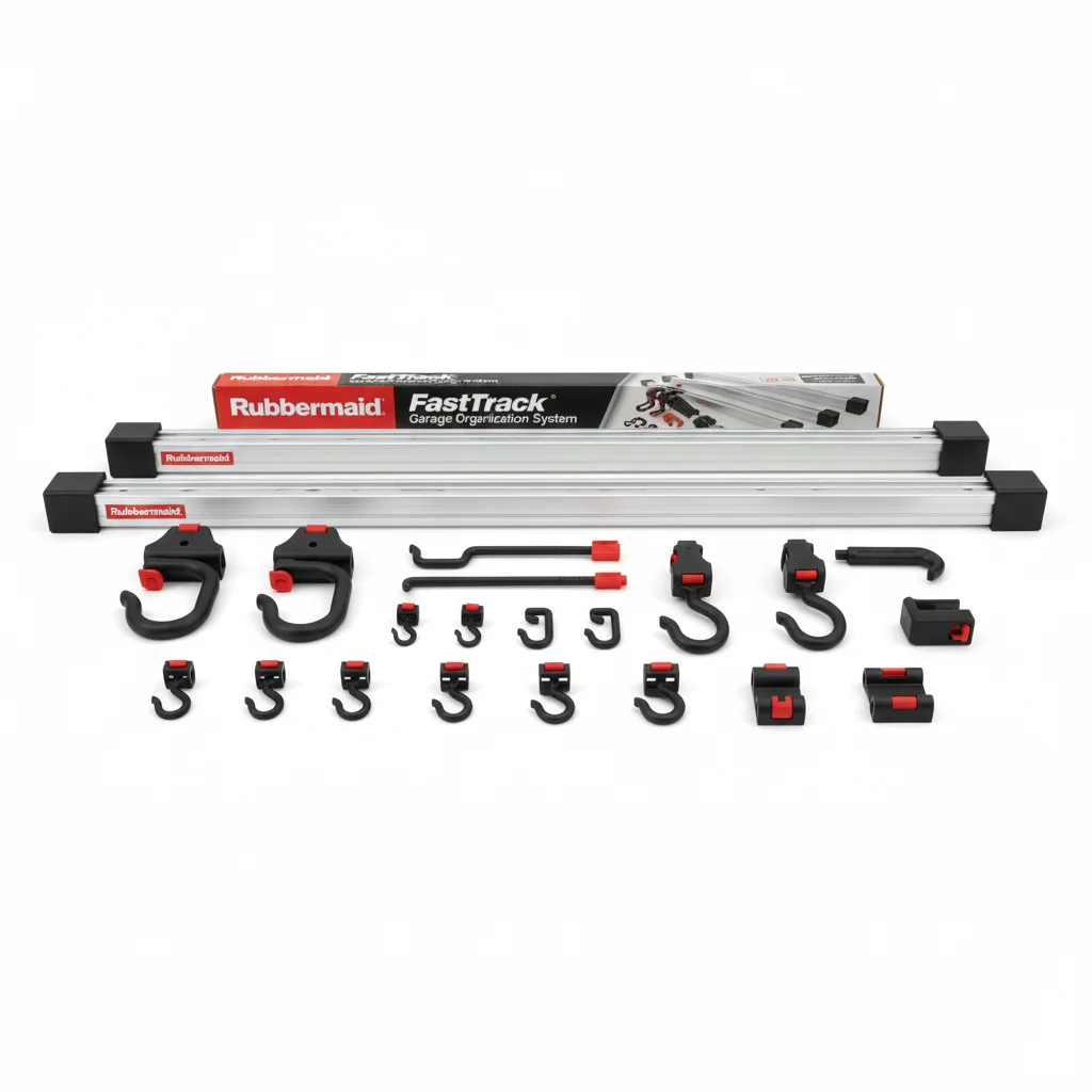 Rubbermaid FastTrack Garage Rail Kit