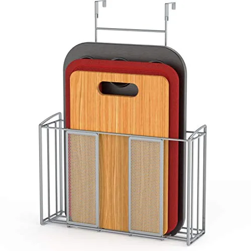 Simple Houseware Over Cabinet Towel Bar image 2