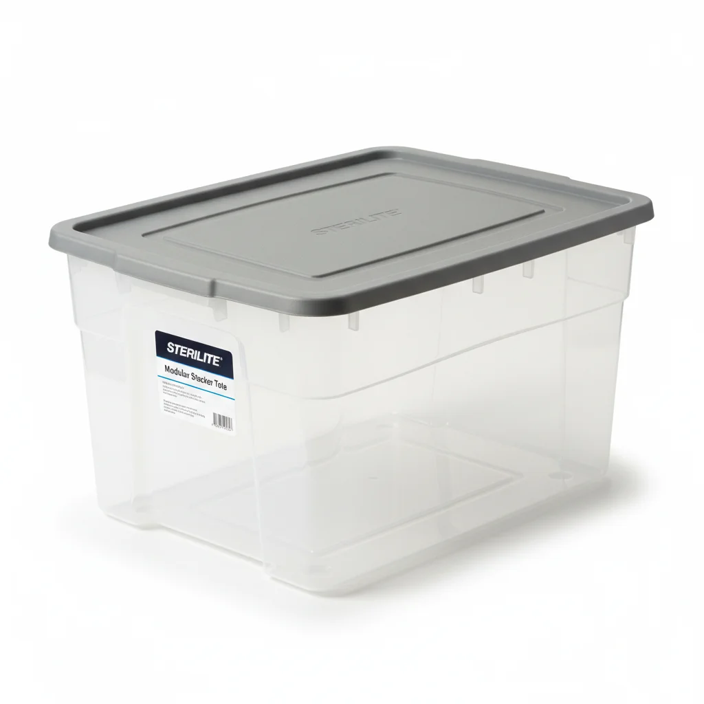 Sterilite Modular Stacker Tote image 2