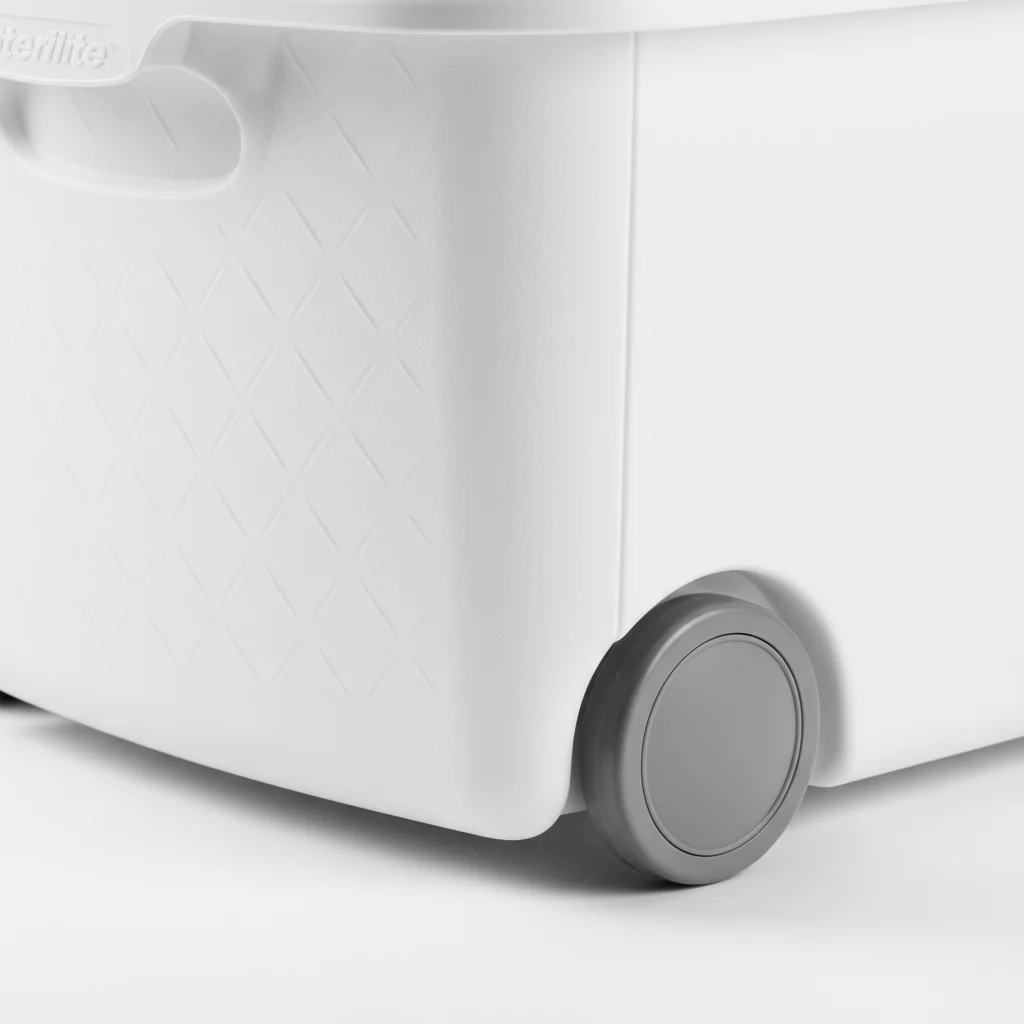 Sterilite Ultra Wheeled Hamper image 3