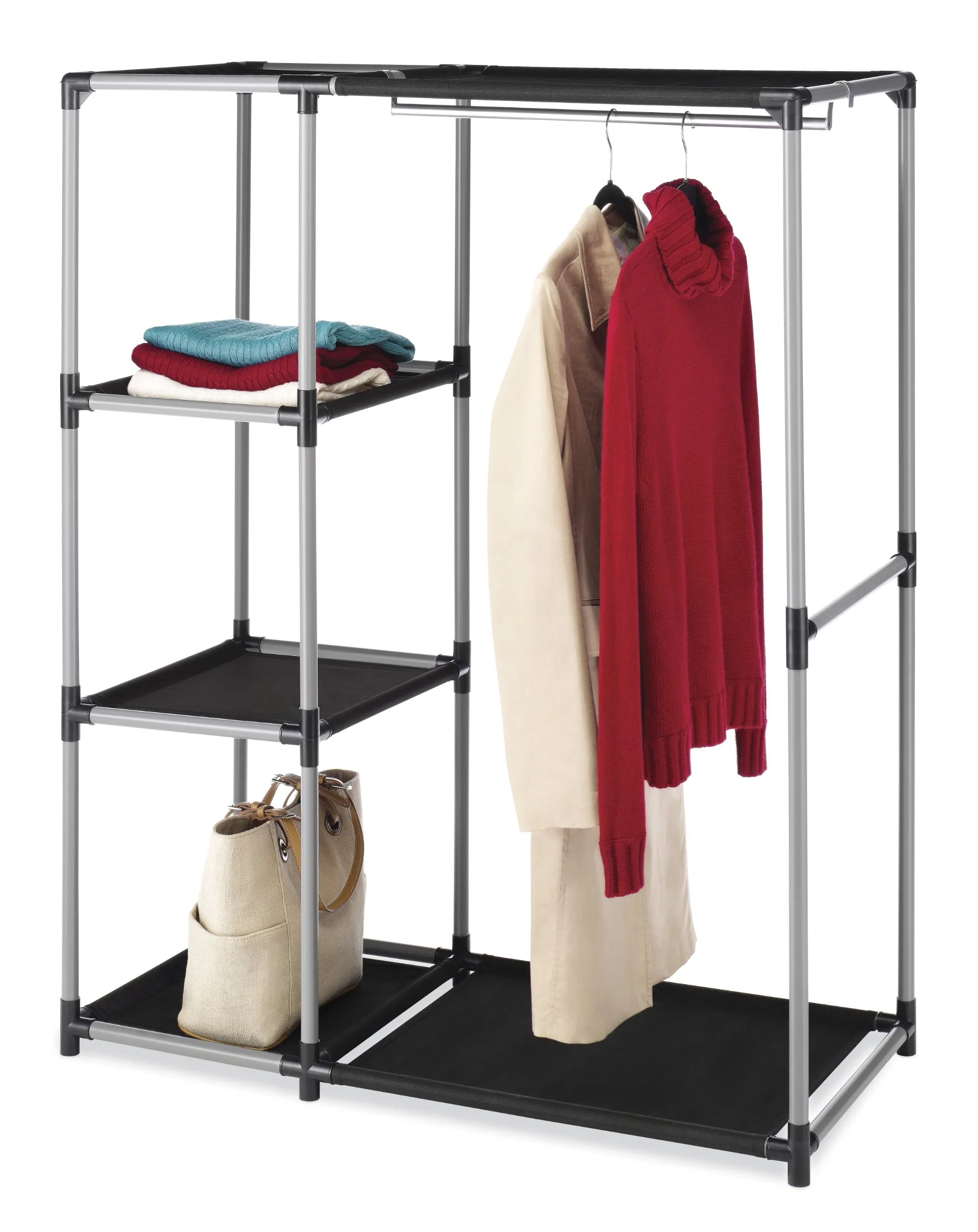 Whitmor Spacemaker Rolling Garment Rack
